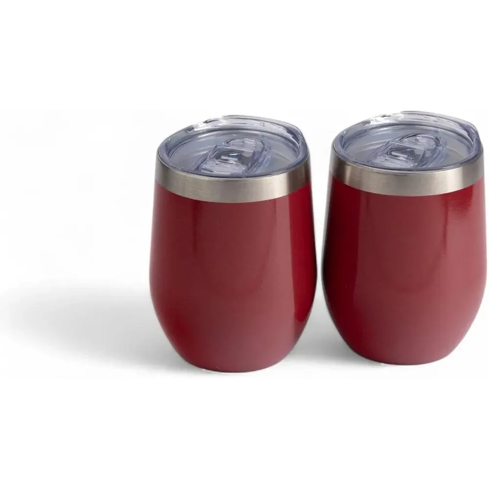 Alabama Crimson Tide NCAA Wine Bottle Chiller Set w 2 Ceramic Lined Tumblers